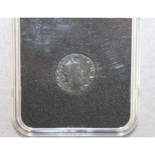 449 - Two Roman Coin Slabs