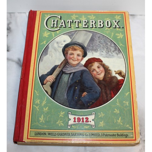 284 - Antique Six Chatterbox Books Dated 1906-1914