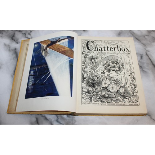 284 - Antique Six Chatterbox Books Dated 1906-1914