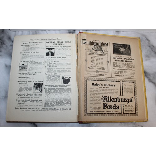 284 - Antique Six Chatterbox Books Dated 1906-1914