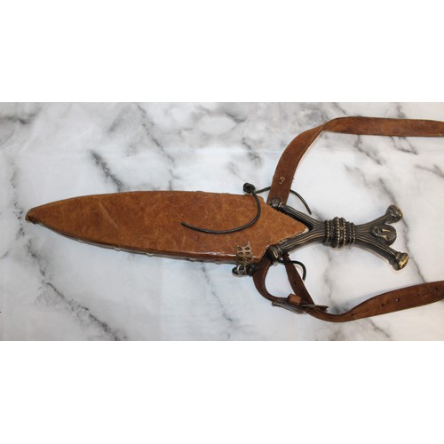 196 - Ceremonial Knife In Sheath
Length 44cm
COLLECTION ONLY 18's And Over
ID WILL BE NEEDED UPON COLLECTI... 