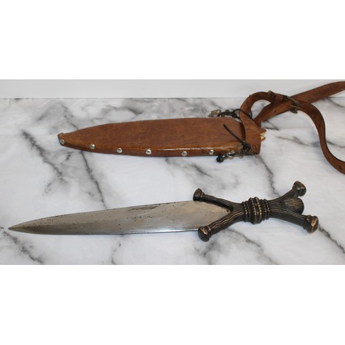 196 - Ceremonial Knife In Sheath
Length 44cm
COLLECTION ONLY 18's And Over
ID WILL BE NEEDED UPON COLLECTI... 