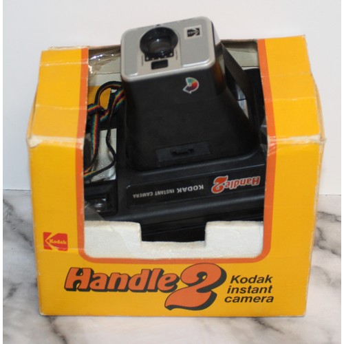 249 - Boxed Handle 2 Kodak Polaroid Instant Camera Untested