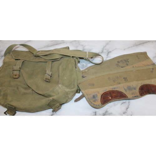 568 - Military Trunk Complete with WWII Tropical Uniform and other Military Items - Collection Only.