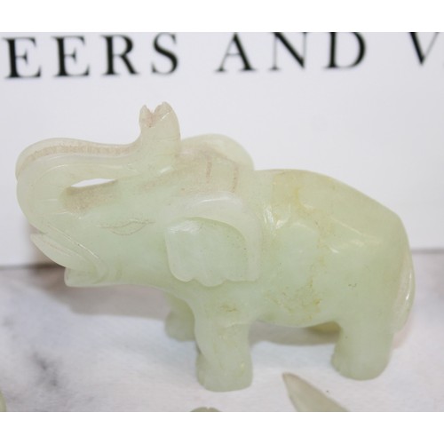 52 - Jade Collectable Animals Tallest 5.5cm
Various Conditions