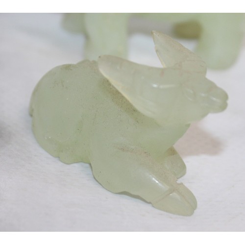 52 - Jade Collectable Animals Tallest 5.5cm
Various Conditions