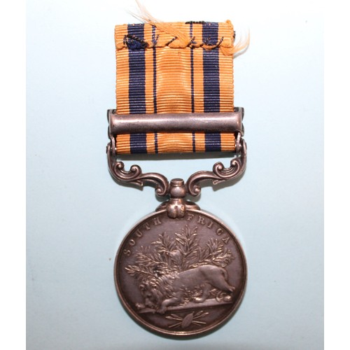 594 - South Africa Medal with 1879 Bar - Awarded to 3075 PTE J NIXEY 3/60TH FOOT