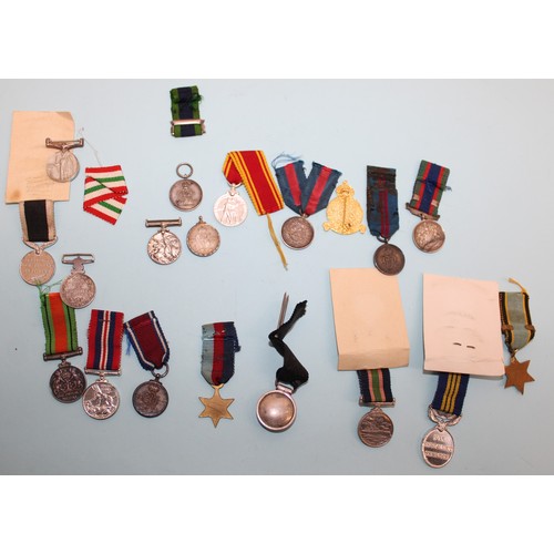 634 - British Miniature Medals - Includes Coronation and Jubilee - As Found