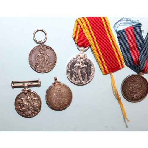 634 - British Miniature Medals - Includes Coronation and Jubilee - As Found