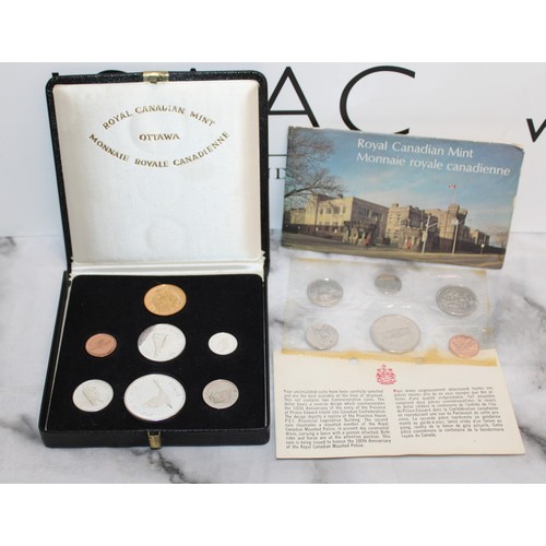 857 - Boxed Royal Canadian Mint OTTAWA Monnaie Royale Canadienne Seven Coin Set Including 20ct Gold 20 Dol... 