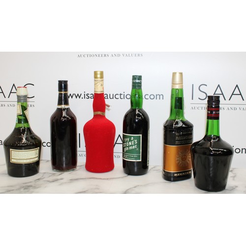 2 - 6 x Bottles Of Alcohol Inc: Brandy, Rum Etc (FULL)
COLLECTION ONLY