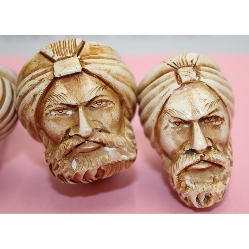 18 - 4 x Boxed Meerschaum Pipes