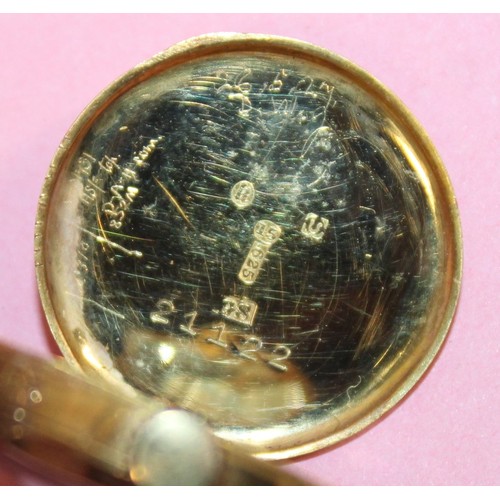 859 - Antique Stamped 15. 625 Watch Case & Stamped 9ct Strap Total Weight 13.05g Boxed
Untested