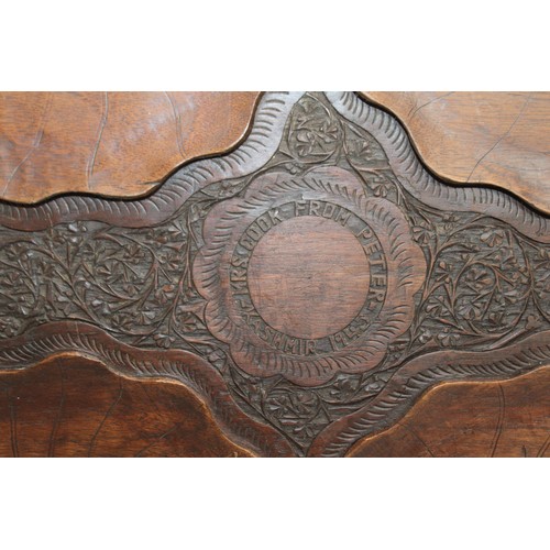 281 - Vintage Hand Carved Wooden Serving Tray
Dimensions 62cm x 34.5cm