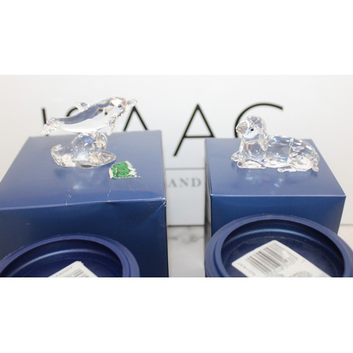 245 - Two Boxed SWAROVSKI Items Inc- Dolphin & Mother Sheep Lying
