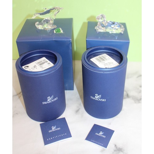 245 - Two Boxed SWAROVSKI Items Inc- Dolphin & Mother Sheep Lying