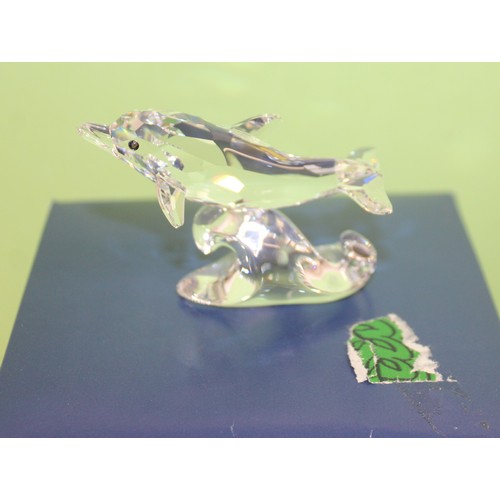 245 - Two Boxed SWAROVSKI Items Inc- Dolphin & Mother Sheep Lying