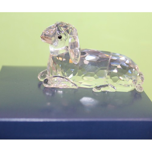 245 - Two Boxed SWAROVSKI Items Inc- Dolphin & Mother Sheep Lying