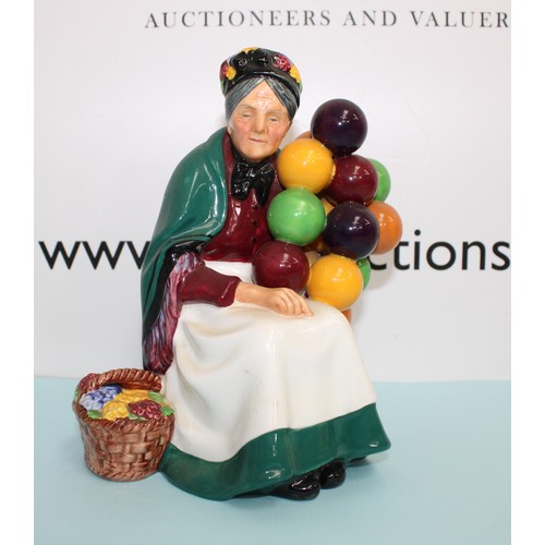 249 - A Collectable Royal Doulton Figurine 'The Old Balloon Seller'  H.N 1315 Unboxed H: 19cm
COLLECTION O... 