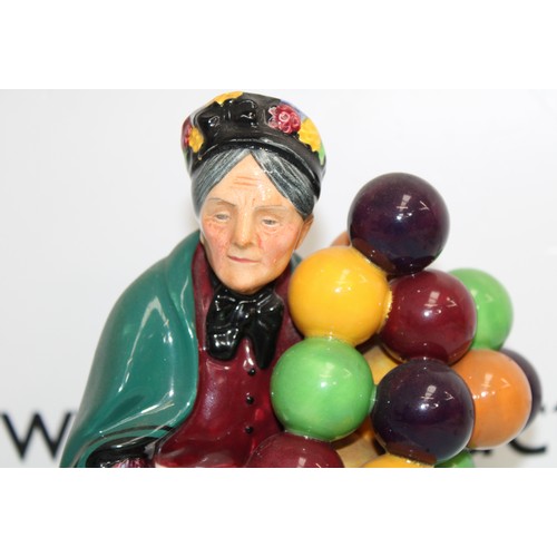 249 - A Collectable Royal Doulton Figurine 'The Old Balloon Seller'  H.N 1315 Unboxed H: 19cm
COLLECTION O... 