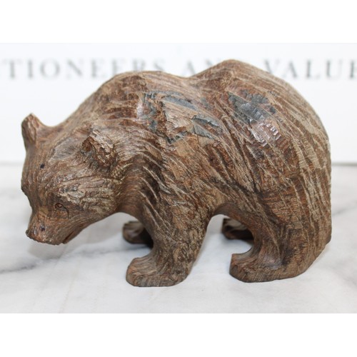 288 - Carved Black Forest Bear
Height 8cm