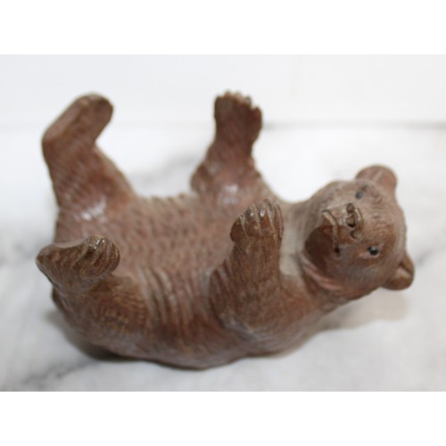 290 - Carved Black Forest Bear
Height 6.5cm