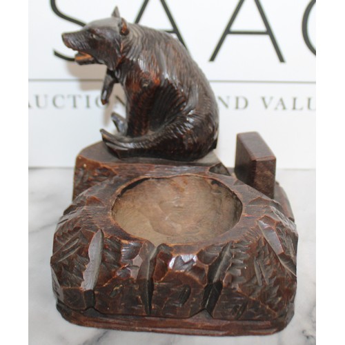 293 - Antique Black Forest Bear
Height 13cm