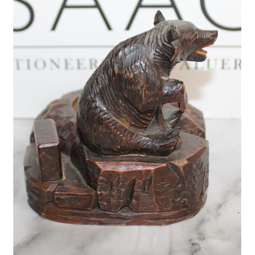 293 - Antique Black Forest Bear
Height 13cm