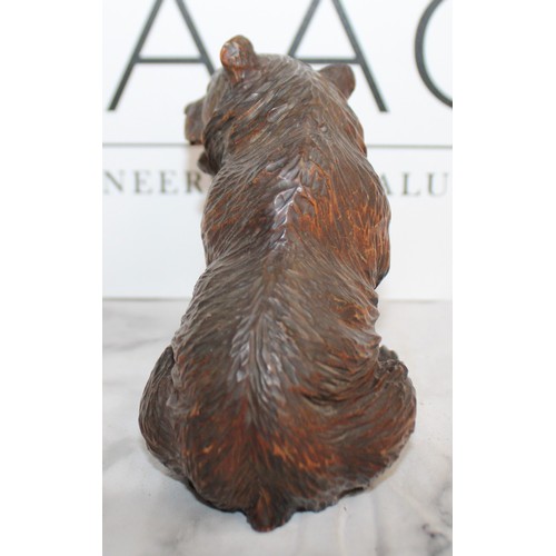 297 - Antique Black Forest Bear Height 12cm