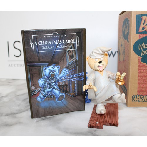 261 - WARNING ADULT CONTENT 2 x Boxed -BAD TASTE BEARS- By Peter Underhill Inc: Christmas Carol And Pinch ... 