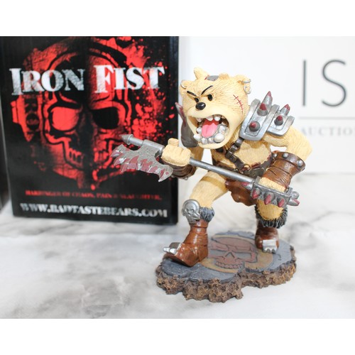 262 - WARNING ADULT CONTENT 2 x Boxed -BAD TASTE BEARS- By Peter Underhill Inc: The Ripper And Iron First