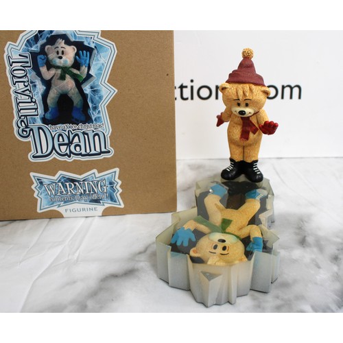 264 - WARNING ADULT CONTENT 2 x Boxed -BAD TASTE BEARS- By Peter Underhill Inc: Torvill & Dean And Sting