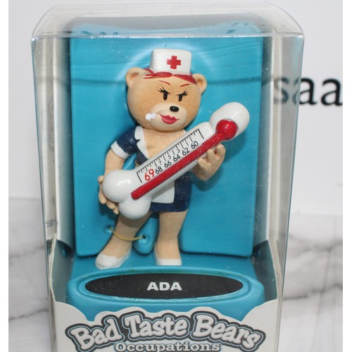 266 - WARNING ADULT CONTENT 2 x Boxed BAD TASTE BEARS By Peter Underhill Inc: Dorothy 'Somewhere Bent Over... 