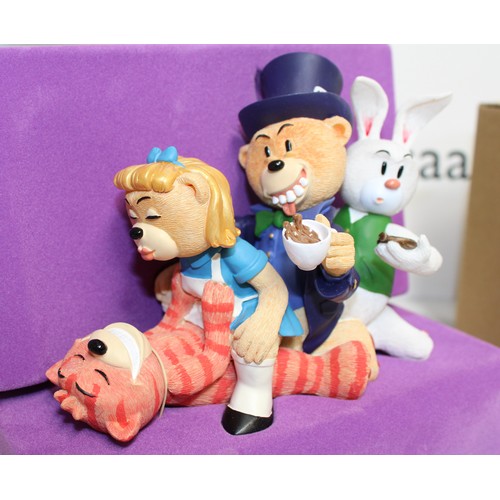 267 - WARNING ADULT CONTENT 2 x Boxed BAD TASTE BEARS By Peter Underhill Inc: Clark (Superman) And Alice's... 
