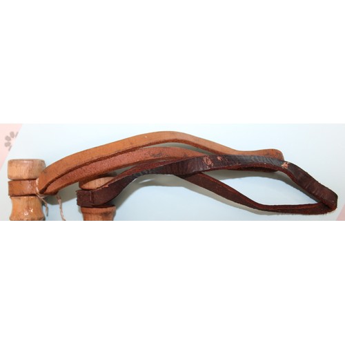 284 - 2 x Wooden Police Truncheons Length 61cm