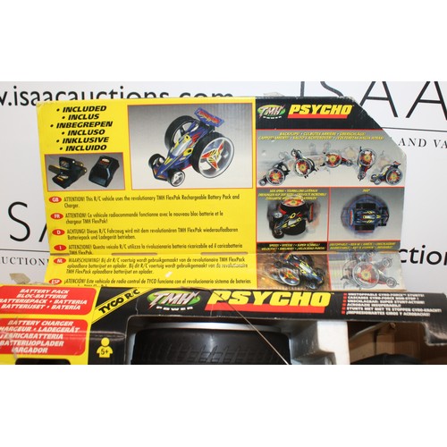 Two Boxed Control Cars Inc- TYCO R/C TMH POWER PSYCHO 40 MHz NIKKO ...