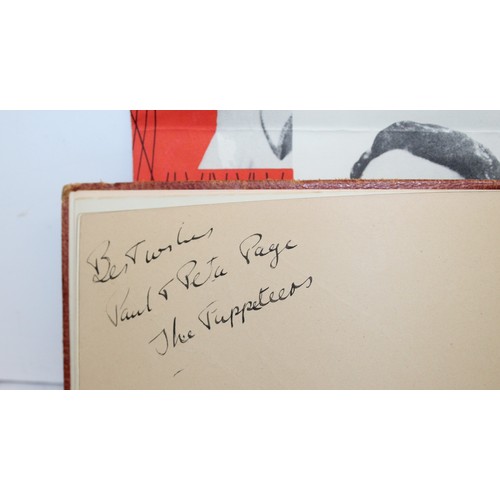 311 - A Collectable Rare Autograph Of Buddy Holly With A Certificate Of Authenticity In: Sheet Music To A ... 