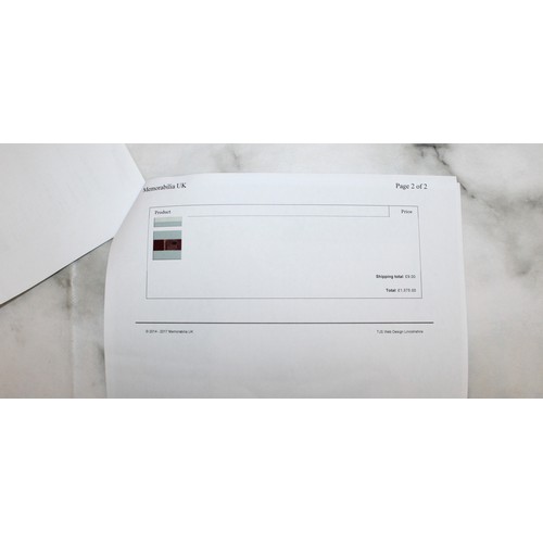 311 - A Collectable Rare Autograph Of Buddy Holly With A Certificate Of Authenticity In: Sheet Music To A ... 