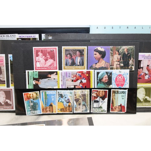 A Quantity Of UnFranked Stamps, First Day Covers And Postcards ETC