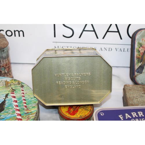 89 - A Quantity Of Mixed Collectable Advertising Tins Some With Contents Various Conditions As Found