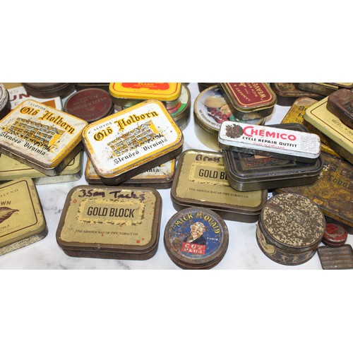 89 - A Quantity Of Mixed Collectable Advertising Tins Some With Contents Various Conditions As Found