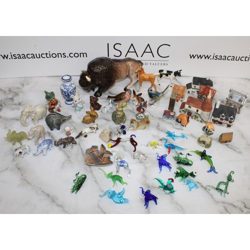 91 - Mixed Glass, Ceramic Collectable Items AS Found Various Conditions COLLECTION ONLY