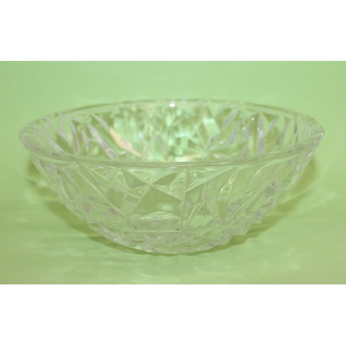 62 - Tiffany & Co . Rock Cut Crystal Bowl 15cm x 15cm 
All Seems On Good Condition 
COLLECTION ONLY
