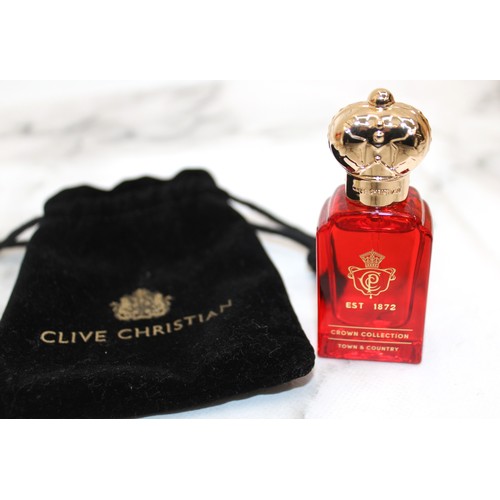 94 - 3 x Perfumes 1. 10ml Crown Collection CLIVE CHRISTIAN/UNISEX -With A Pouch 2. 36ml BUENOS AIRES Eau ... 