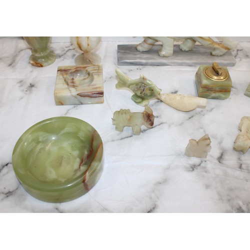 96 - A Quantity Of Collectable Onyx Items As Found Collection Only