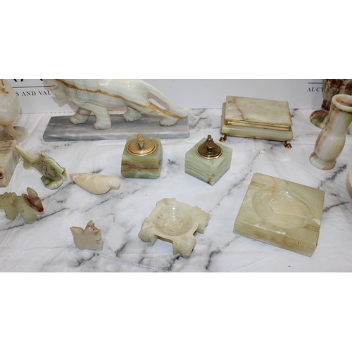 96 - A Quantity Of Collectable Onyx Items As Found Collection Only