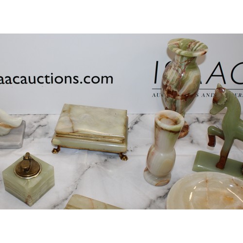 96 - A Quantity Of Collectable Onyx Items As Found Collection Only