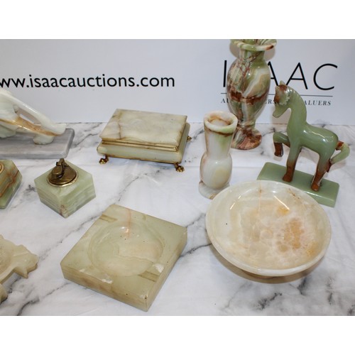 96 - A Quantity Of Collectable Onyx Items As Found Collection Only
