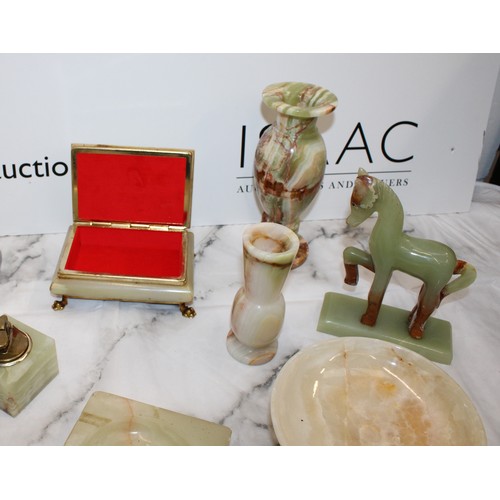 96 - A Quantity Of Collectable Onyx Items As Found Collection Only