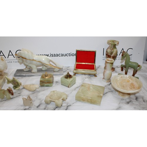 96 - A Quantity Of Collectable Onyx Items As Found Collection Only